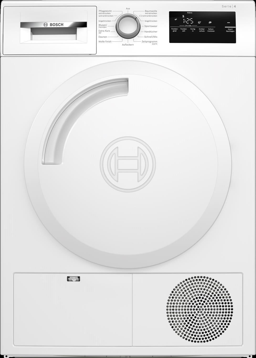 Bosch Serie 4, Wärmepumpentrockner, 7 kg, WTH83V03