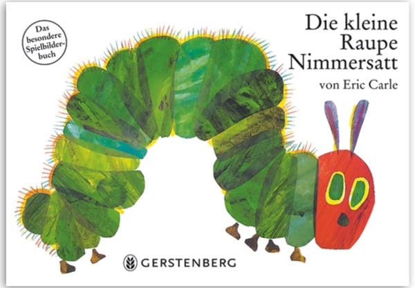 Gerstenberg Raupe Nimmersatt  Pappe groß 4231