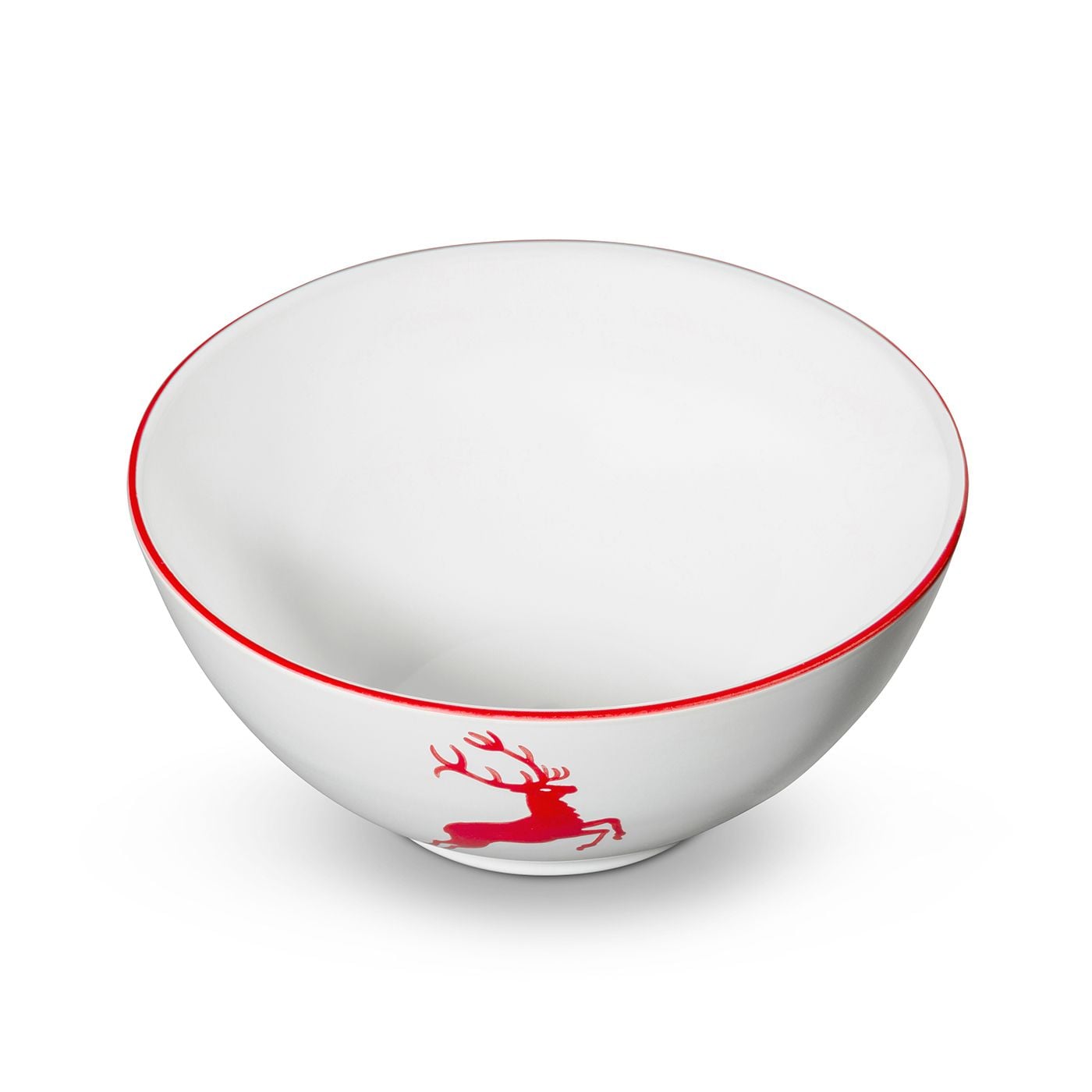 Gmundner Keramik Rubinroter Hirsch  Schüssel (Ø 27cm)
