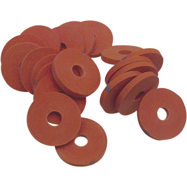 Flaschendichtung 20-tlg., Gummi, rot