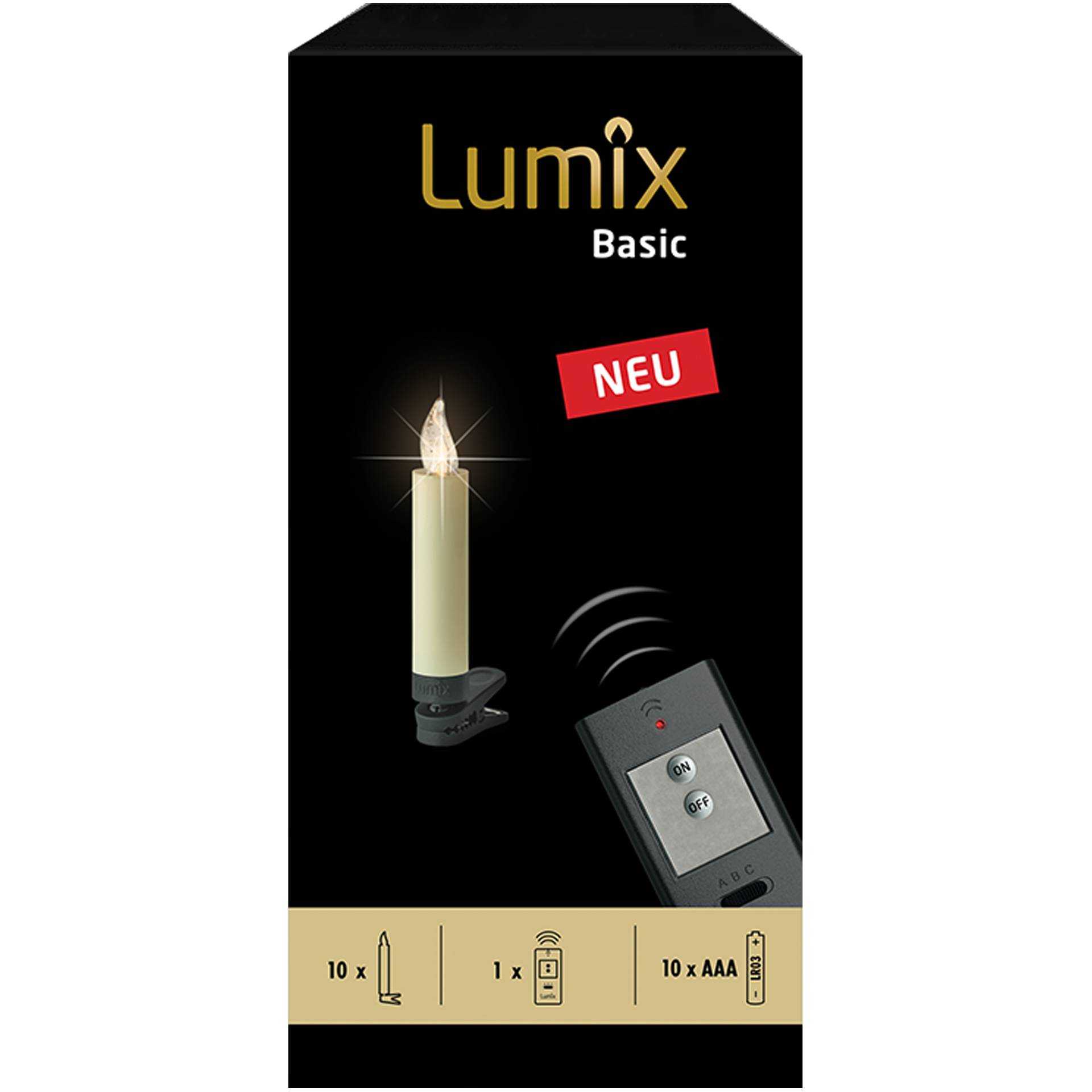 Krinner Basic Mini Superlight 10er Basis Set Elfenbein