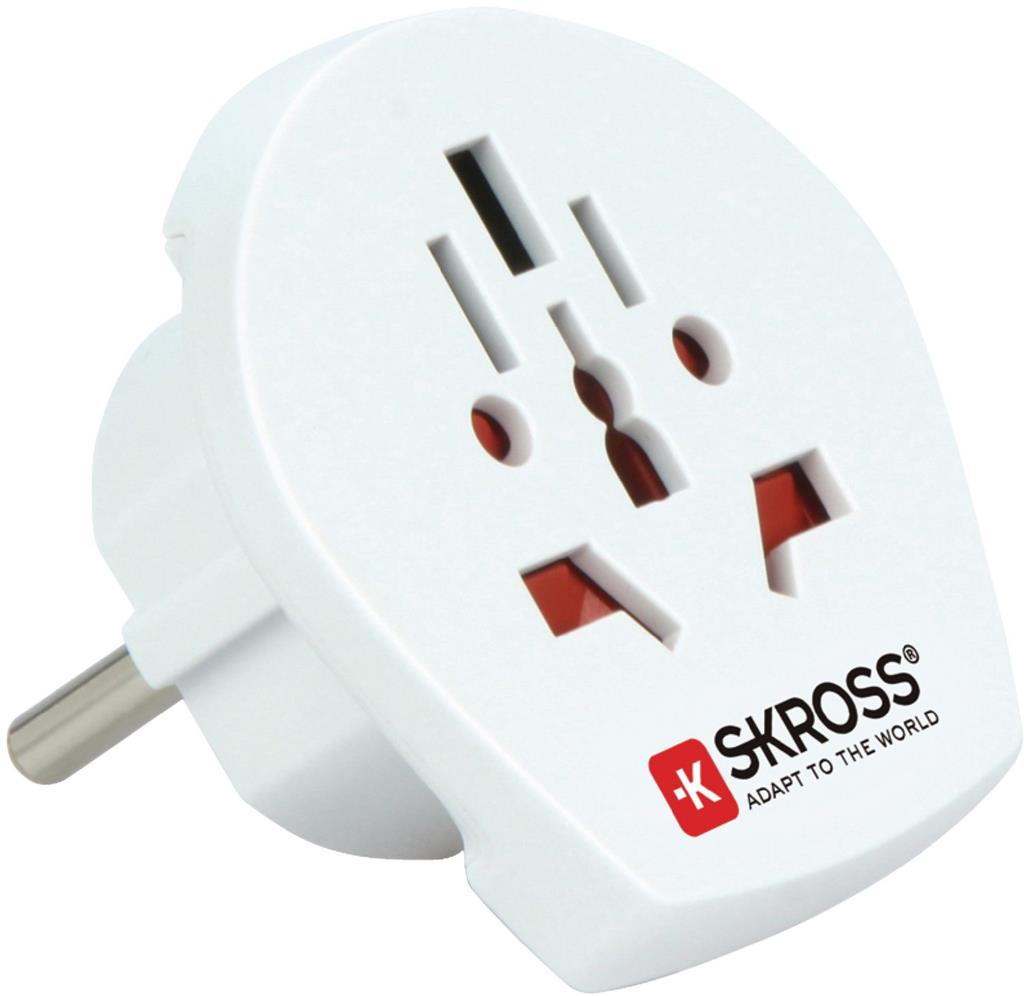 SKROSS Reiseadapter PRO World & USB 1,302535