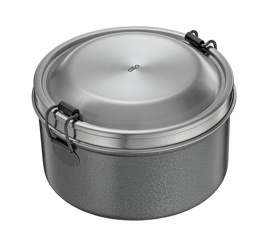 CILIO Lunch Box Monte Ø14cm anthrazit