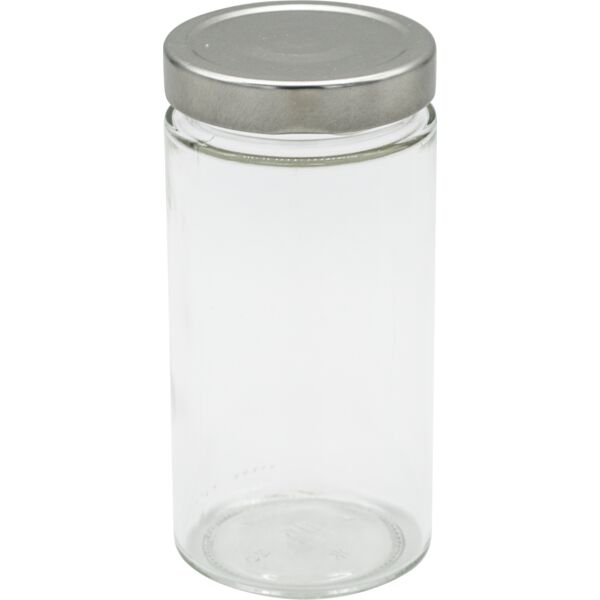 Elena Vorratsglas 6-tlg., silbernen Deckel, Inhalt: 0,50 Liter, TO: 70