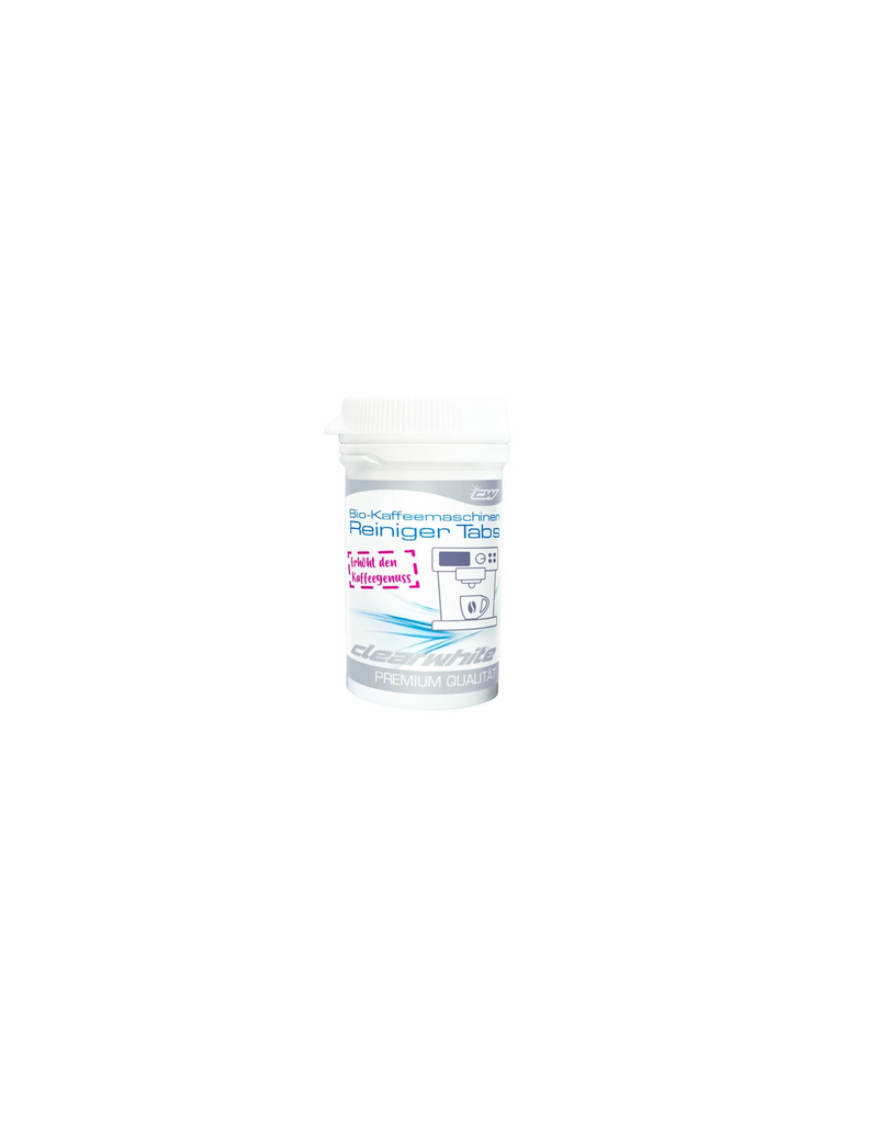 Clearwhite Kaffeemaschinenreiniger-Tabs 25 Tabs 1,2g