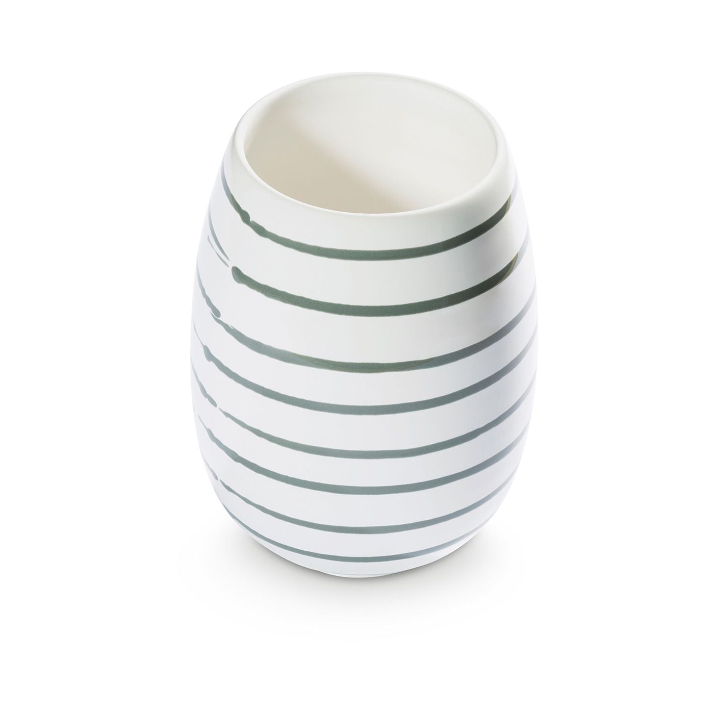 Gmundner Keramik Graugeflammt, Vase (H: 15cm)