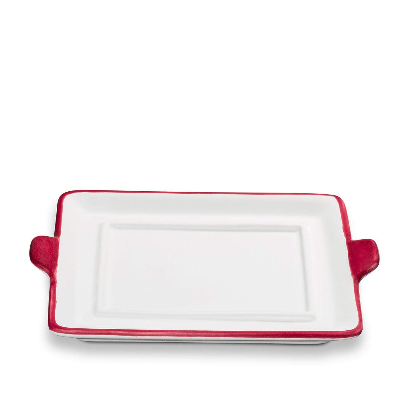 Gmundner Keramik Bordeauxr. Rand, Unterteil Butterdose