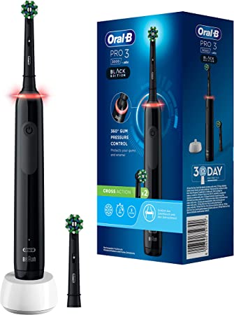 Oral-B Pro 3 3000 Cross Action Black Edition