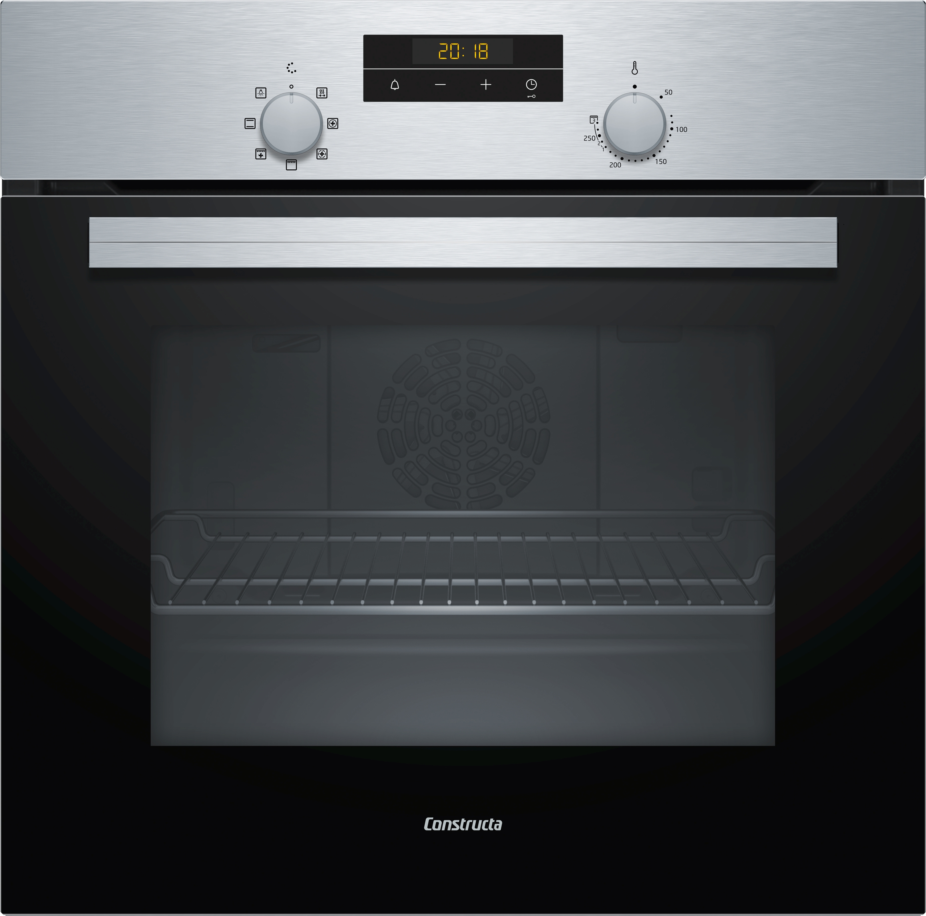 Constructa Einbau-Backofen, 60 x 60 cm, Edelstahl, CF2M50050