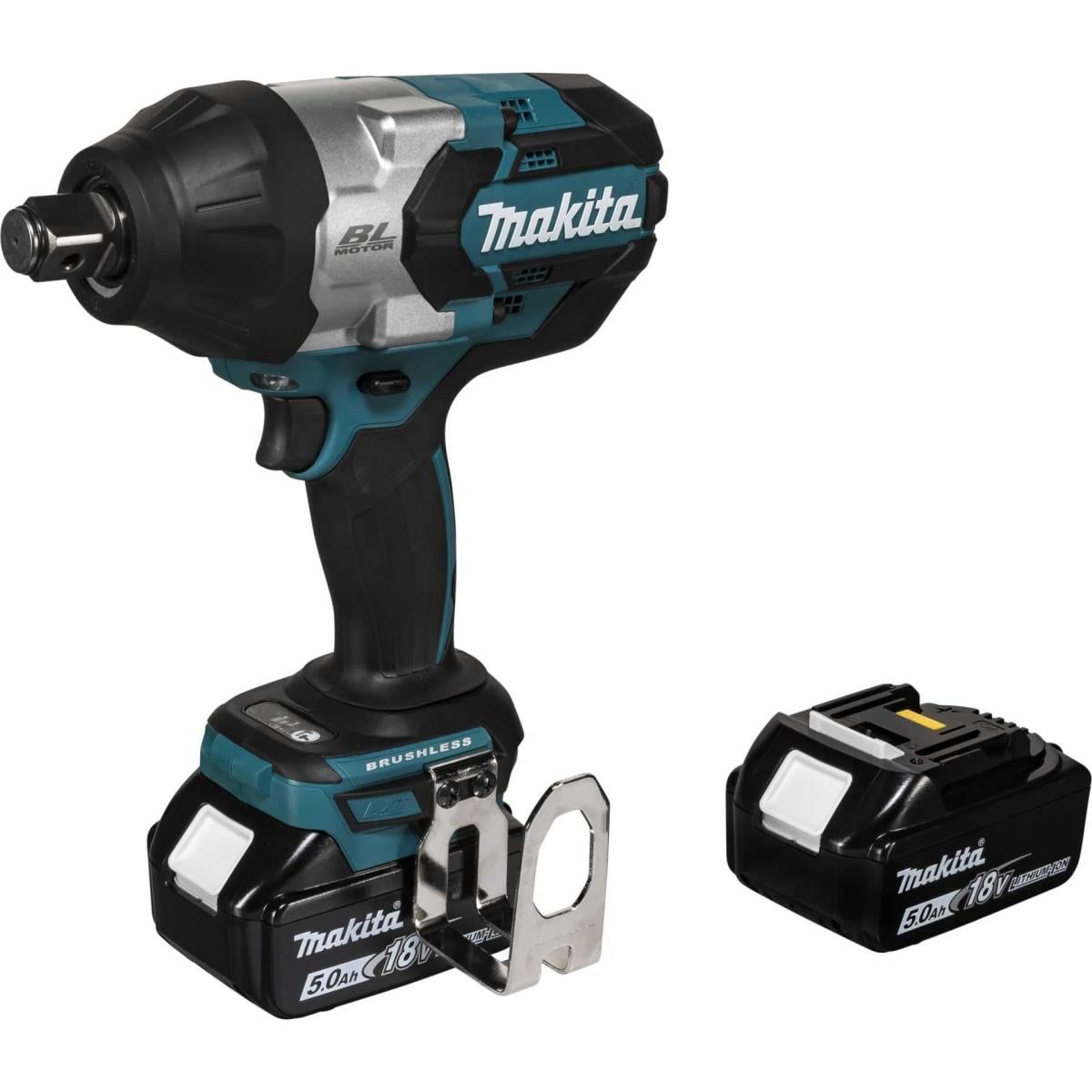 Makita DTW1001RTJ - Schlagschrauber - schnurlos - 3 Geschwindigkeiten - 3/4-Zoll-Vierkantinbus - 1050 N·m