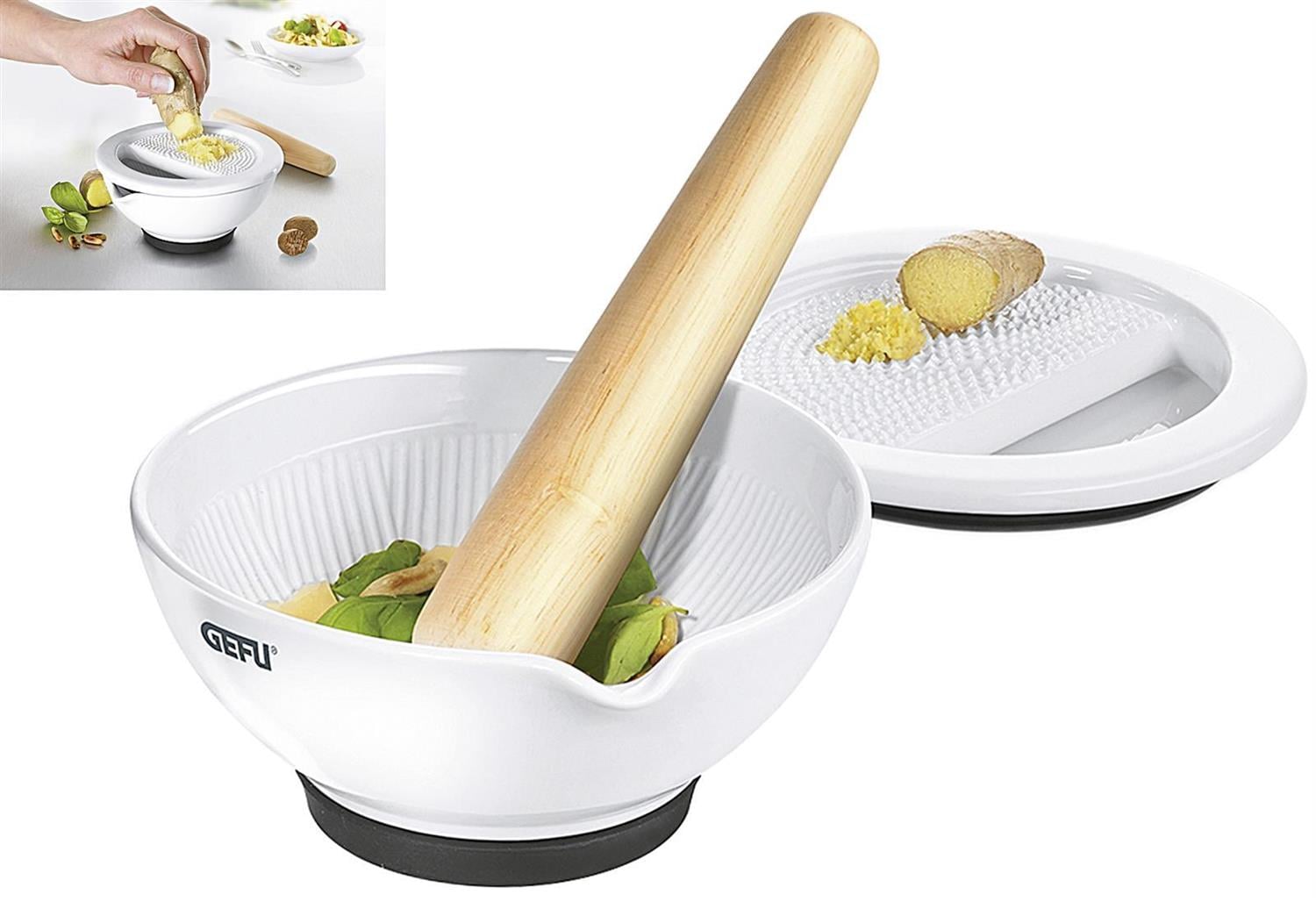 GEFU Mörser mit Ingwerreibe SURI