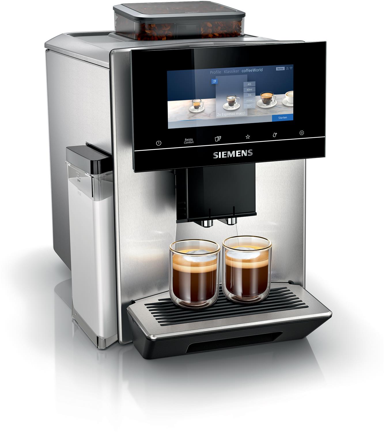 Siemens Kaffeevollautomat, EQ900, Edelstahl, TQ903D03