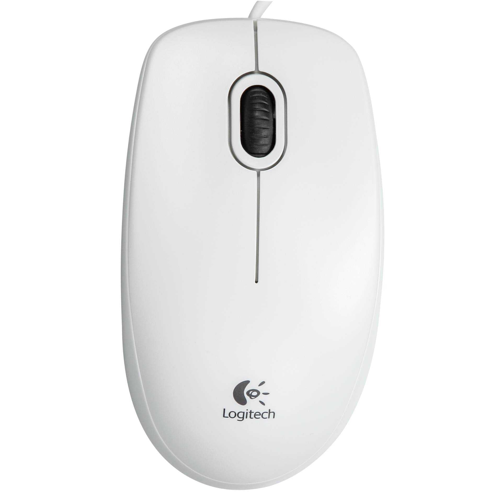 Logitech B100 - Maus - rechts- und linkshändig - optisch - 3 Tasten - kabelgebunden