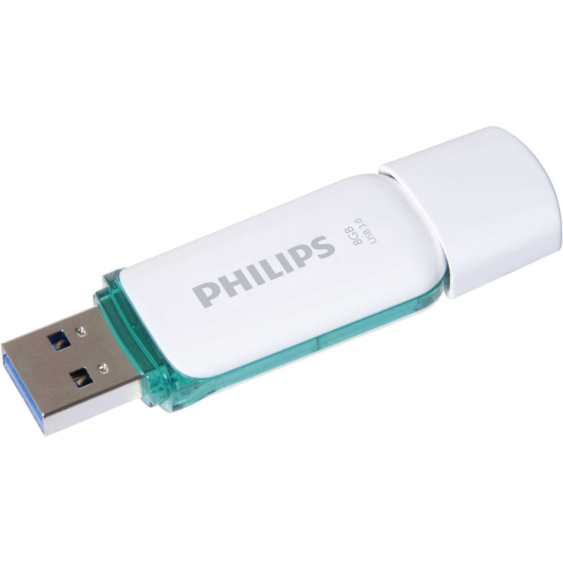 Philips FM08FD75B Snow edition 3.0 - USB-Flash-Laufwerk - 8 GB - USB 3.0
