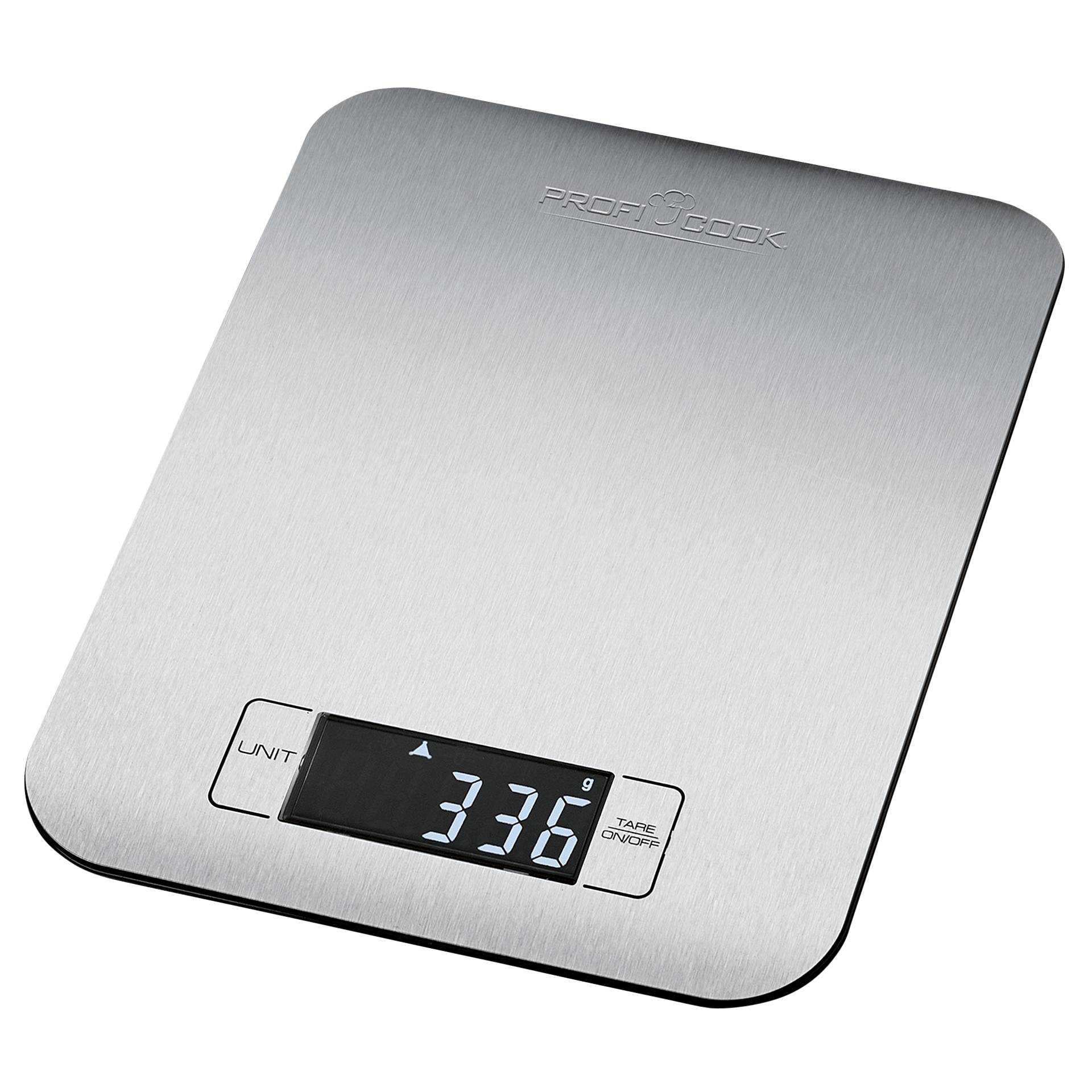 ProfiCook PC-KW 1061 - Küchenwaage - Edelstahl/Schwarz