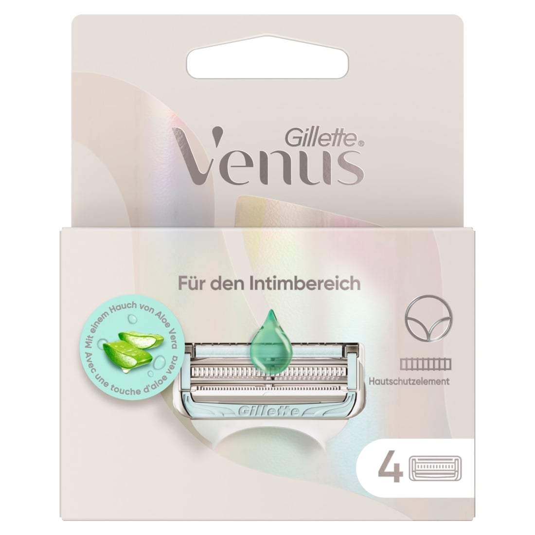 Gillette Venus für den Intimbereich Systemklingen 4er