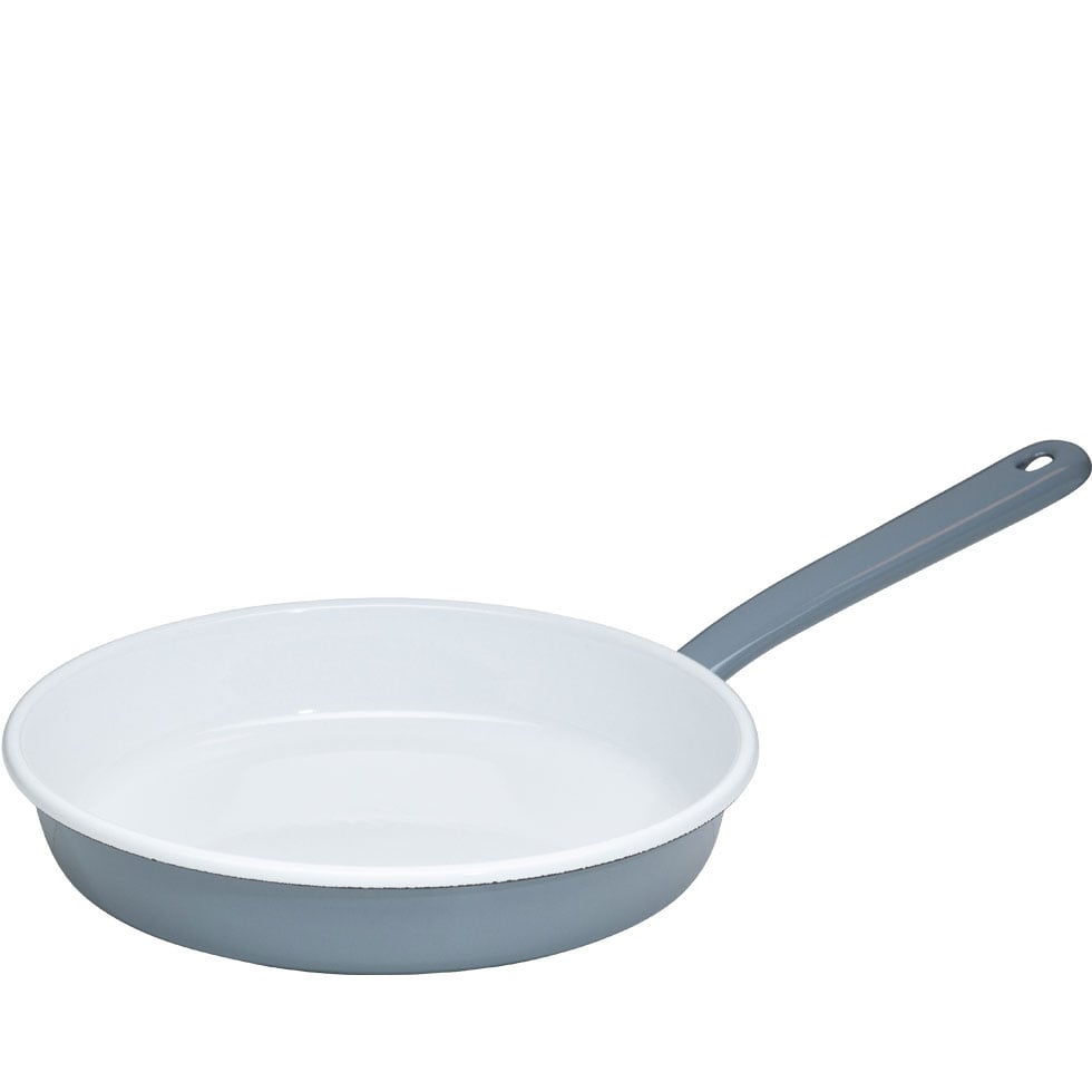 Riess Omelettpfanne 22cm Emaille Grau