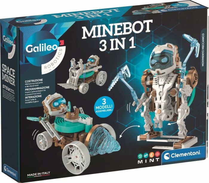 Clementoni Galileo MinerBot 3 in 1 59375
