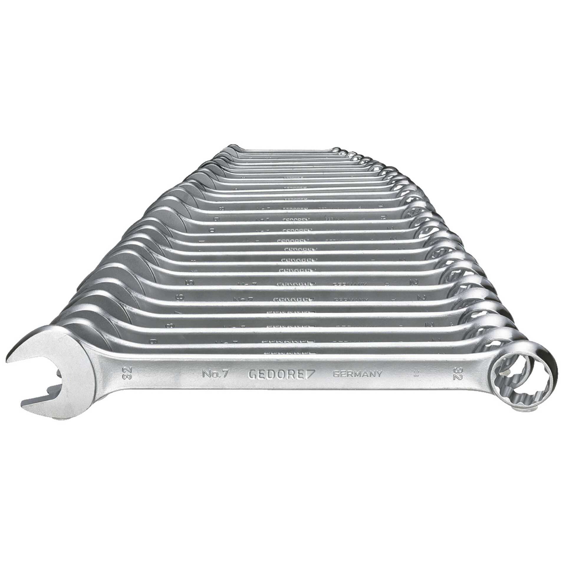 GEDORE Ring-Maulschluessel-Satz metrisch
