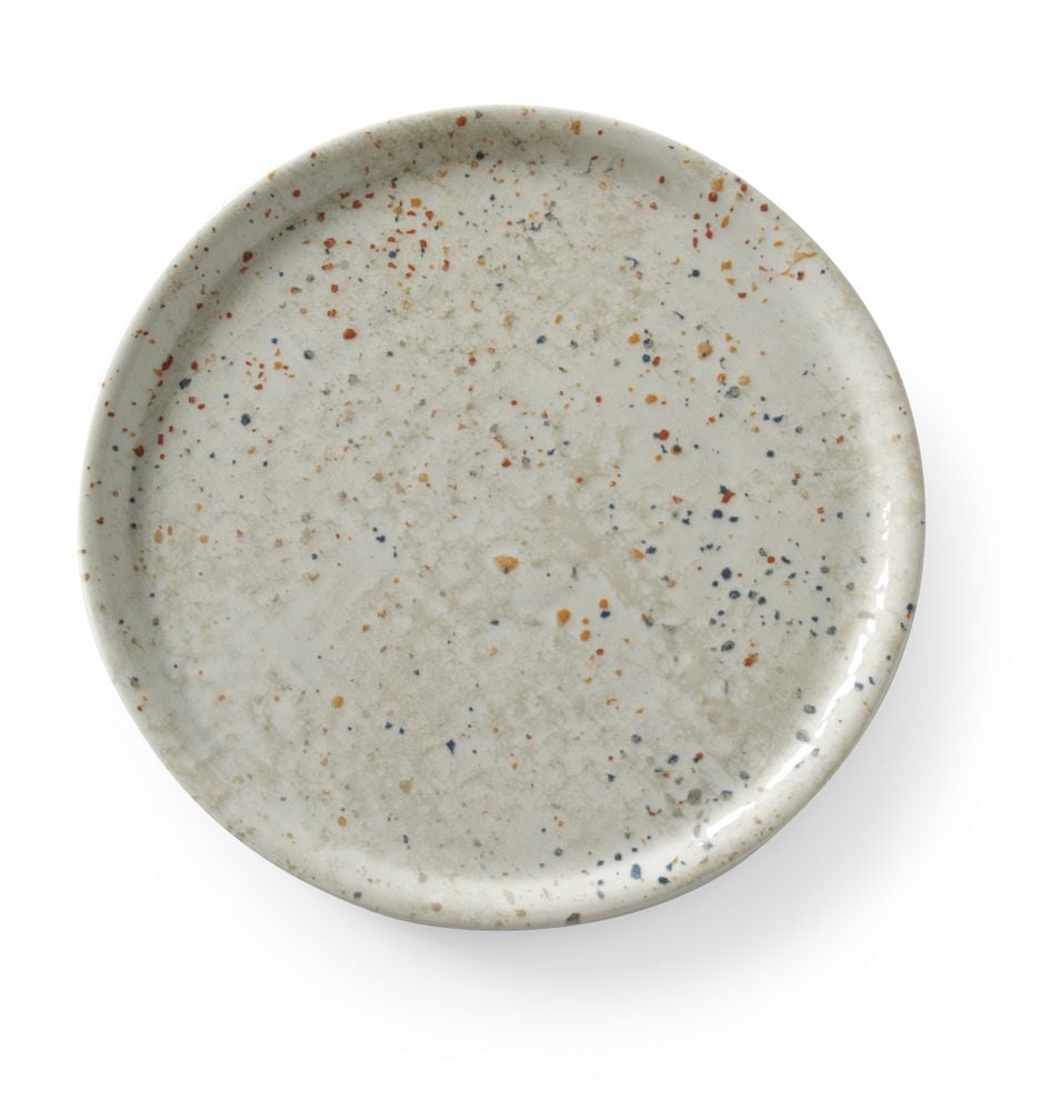 HENDI Pizzateller Drops Collection, Hellgrau, ⌀310mm