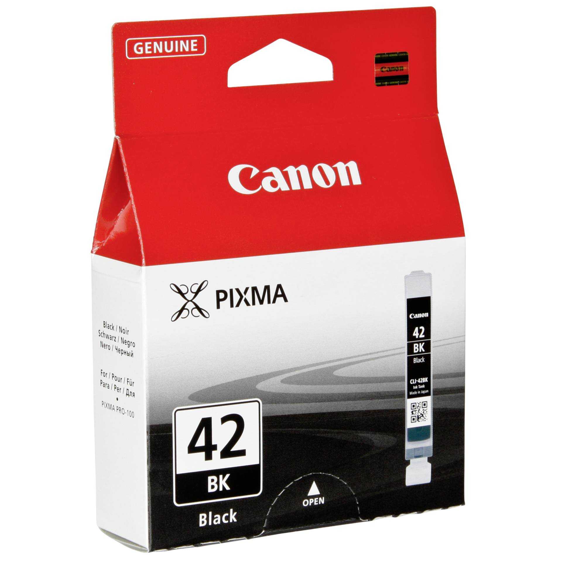 Canon CLI-42BK - 13 ml - Dye-Based Black - Original - Tintenbehälter - für PIXMA PRO-100, PRO-100S; PIXUS PRO-100