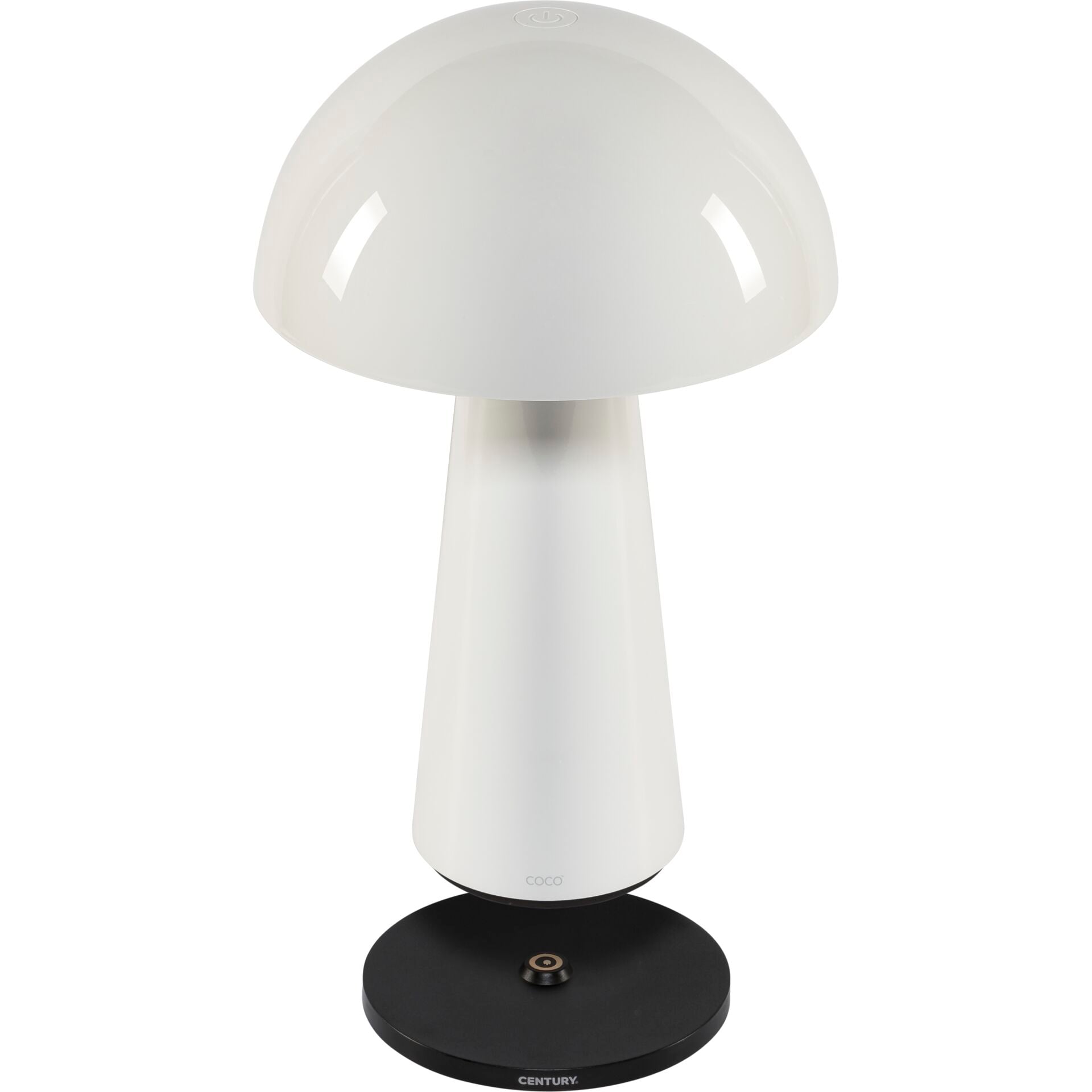 Century LED Tischlampe COCO weiß 1,5W 2700K 100 Lumen Dimm. IP44