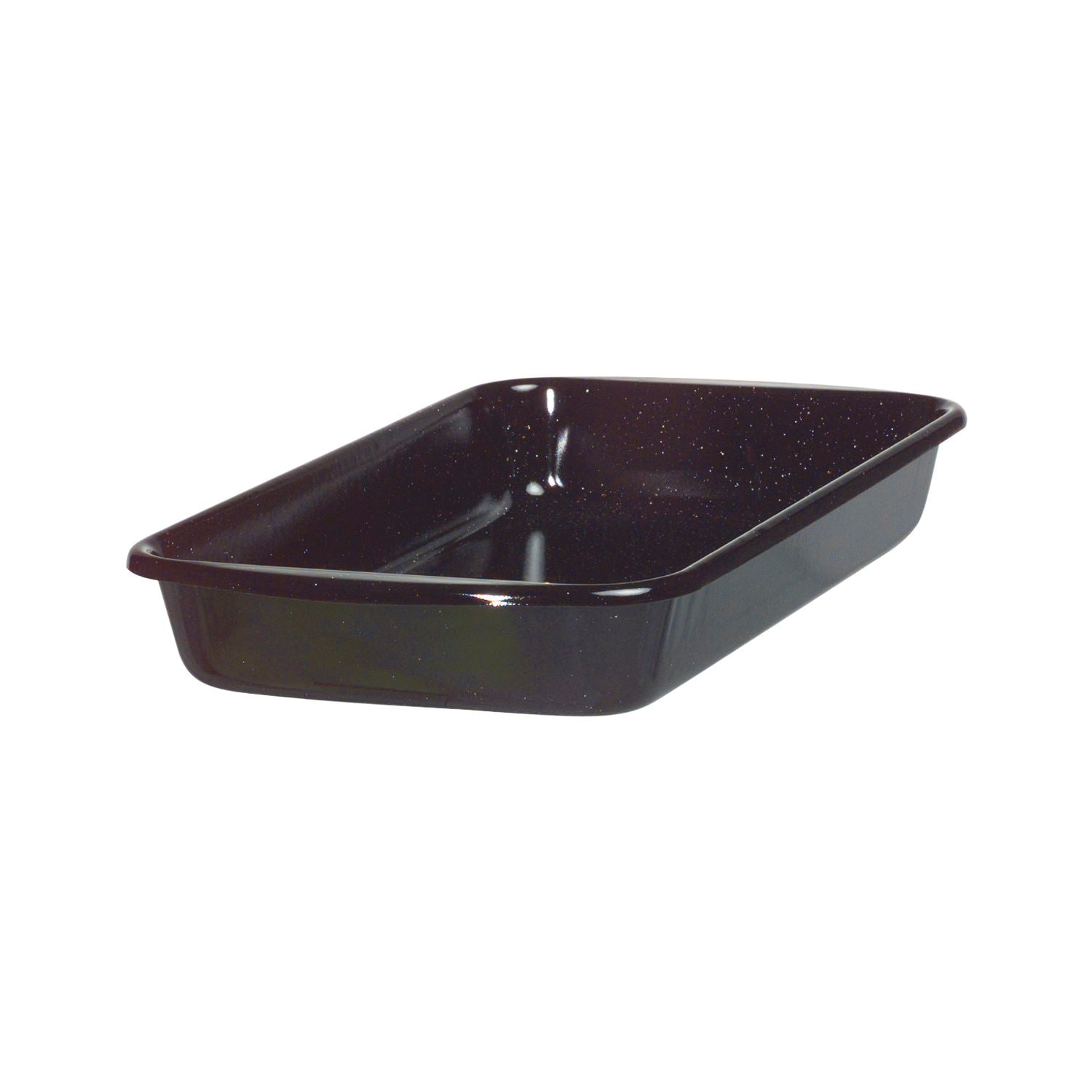 RIESS Profi Bräter Email, schwarz, Länge: 320 mm, Breite: 190 mm