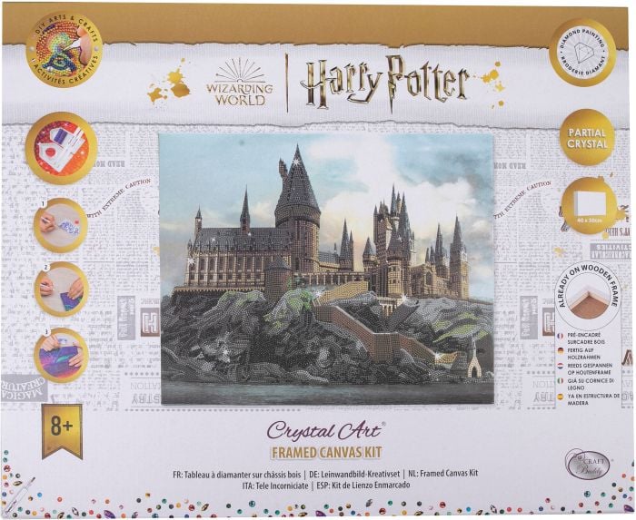 Craft Buddy Crystal Art Leinwandbild Hogwarts Castle CAK-HPS600L