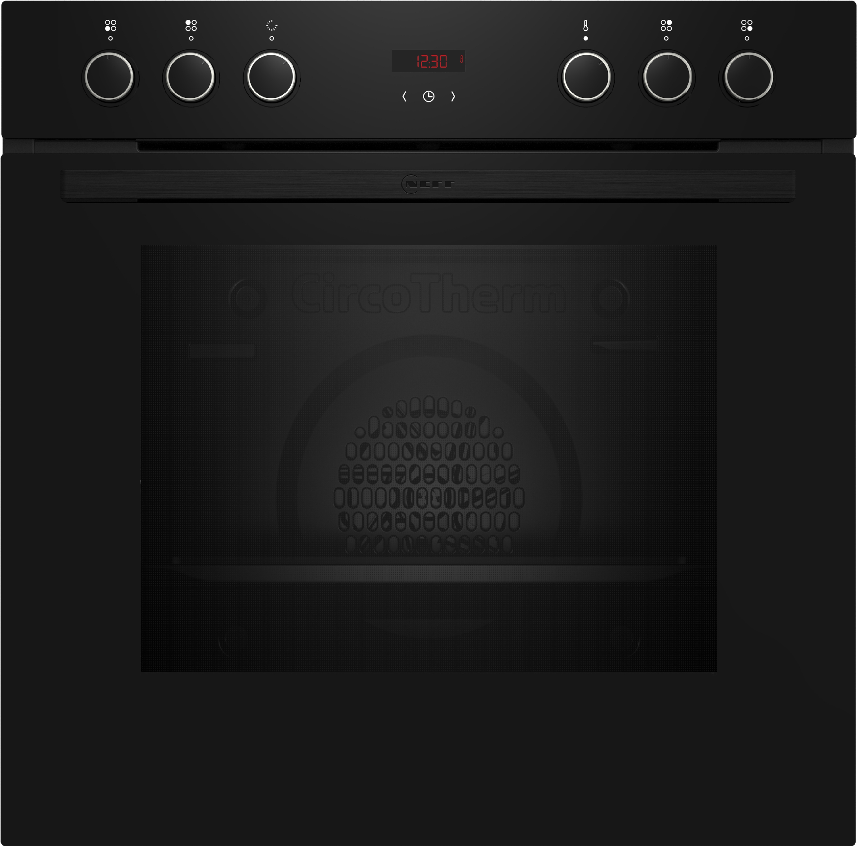 Neff Einbauherd-Set, E1CCD2AK4 + M66SBX1L0, Einbau-Herd, Induktionskochfeld, EDX4IB0