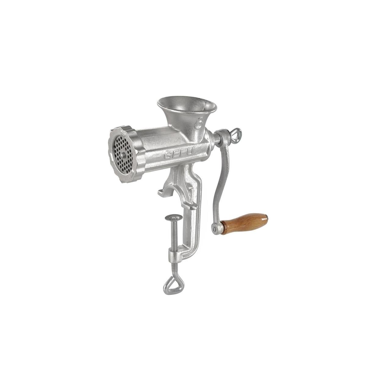 GEFU Fleischwolf TRICA Größe 5 mit Edelstahlschneidmesser und Edelstahllochscheibe