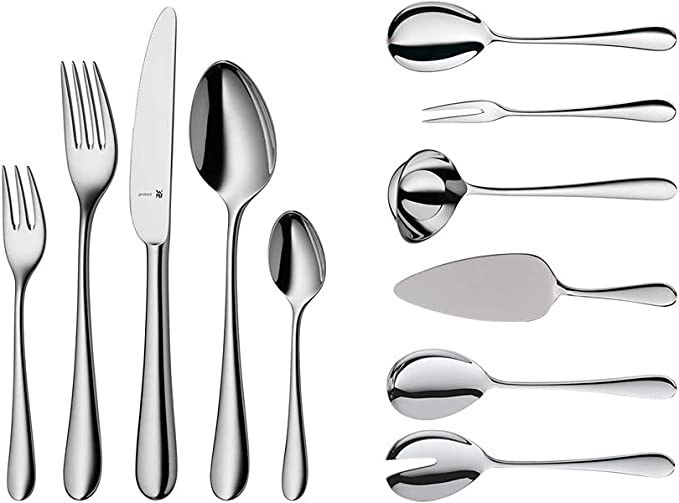 WMF Merit Besteck Set 12 Personen 66 teilig