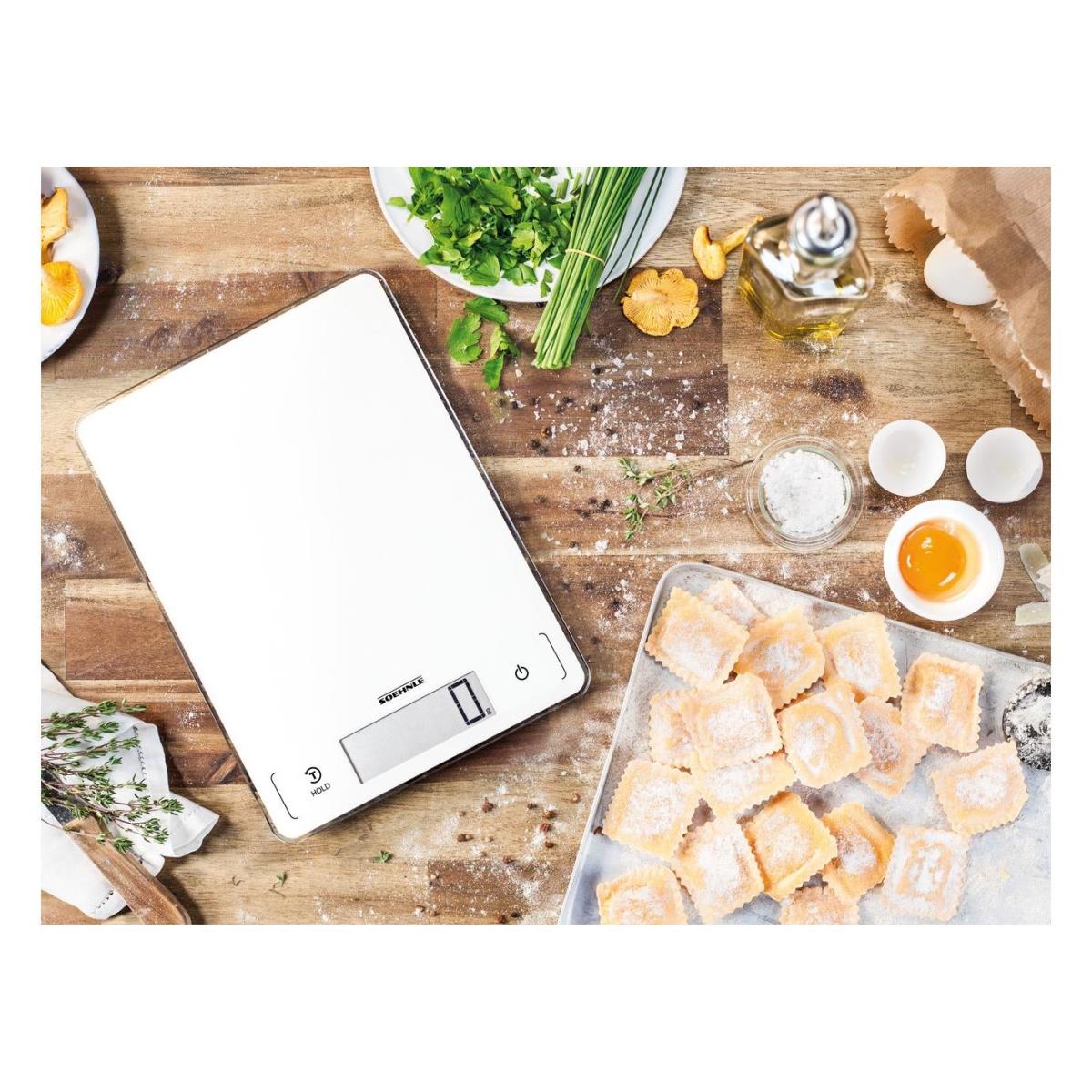 SOEHNLE Küchenwaage Page Profi 300 digital 20kg Tragkraft weiß