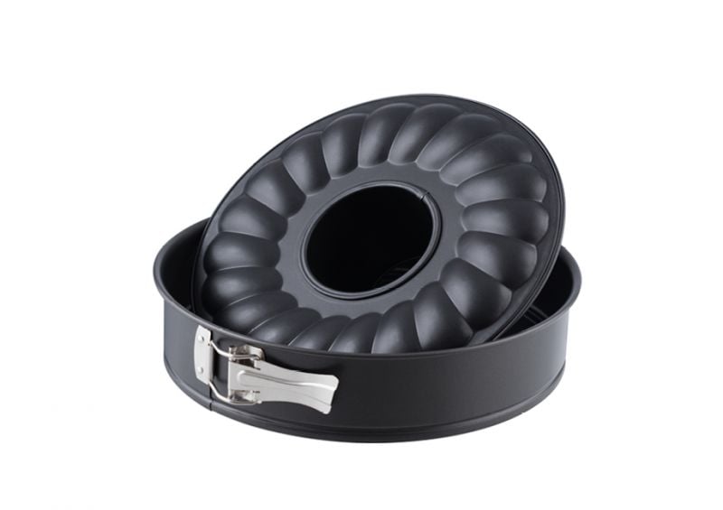 Kelomat Springform Easy 3-teilig Ø26 cm antihaft antrazith