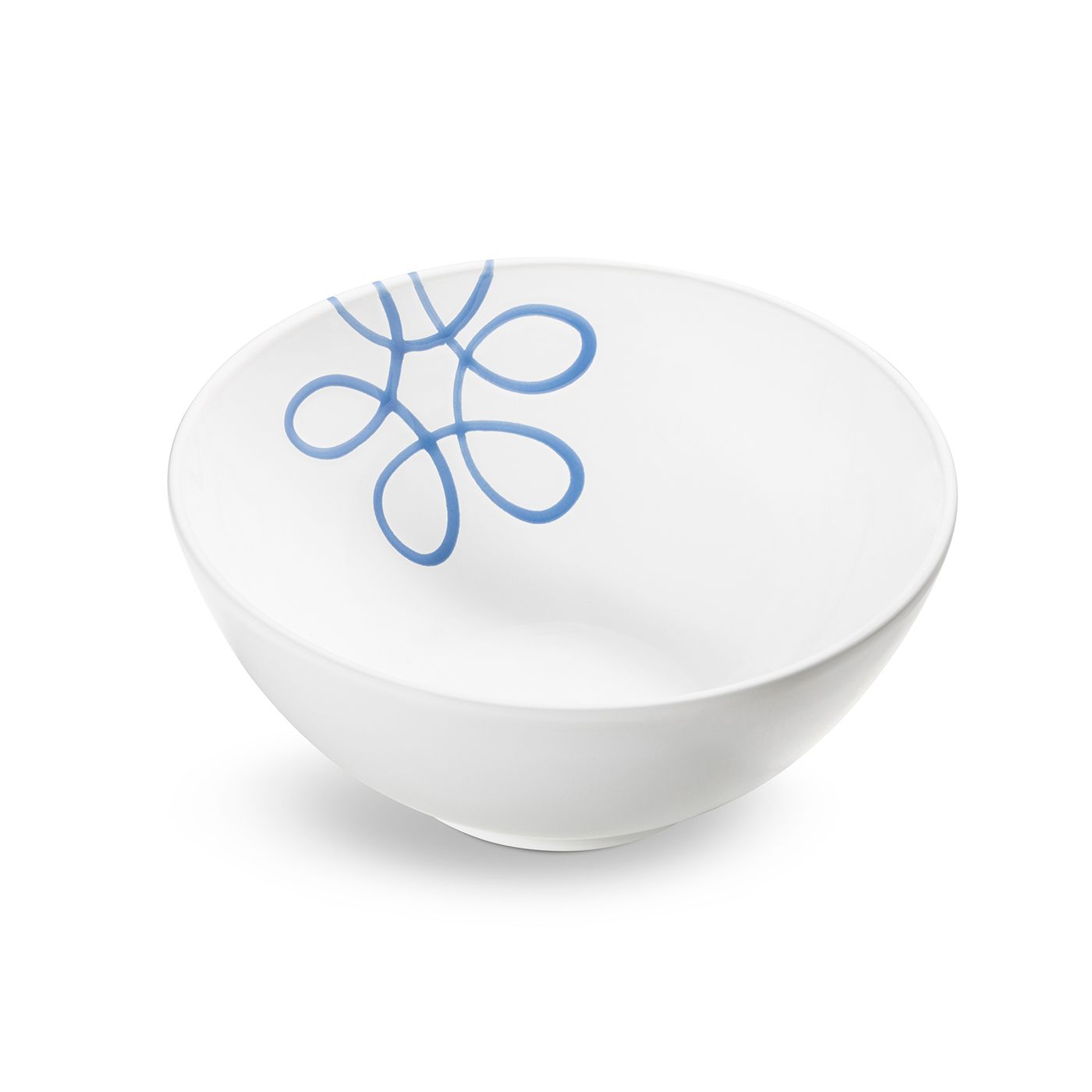 Gmundner Keramik Pur Geflammt Blau, Schüssel (Ø 23cm)