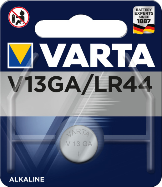 Varta V13GA/LR44 Blister / Knopfzelle 1,5V