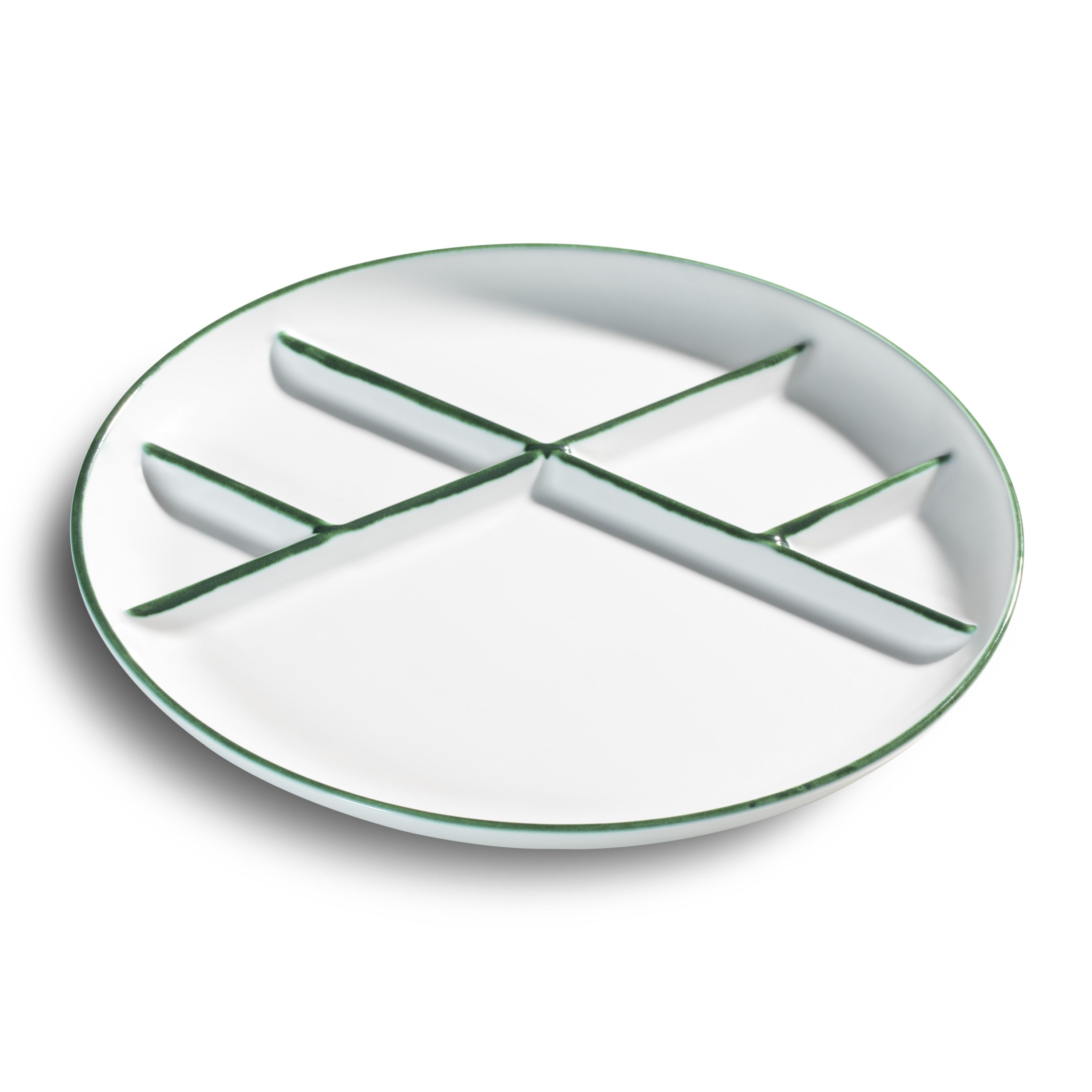 Gmundner Keramik Grüner Rand, Fondueteller