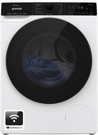 GORENJE Waschmaschine 1400U/min 9kg Disp AqSt. WLAN A ws-sw