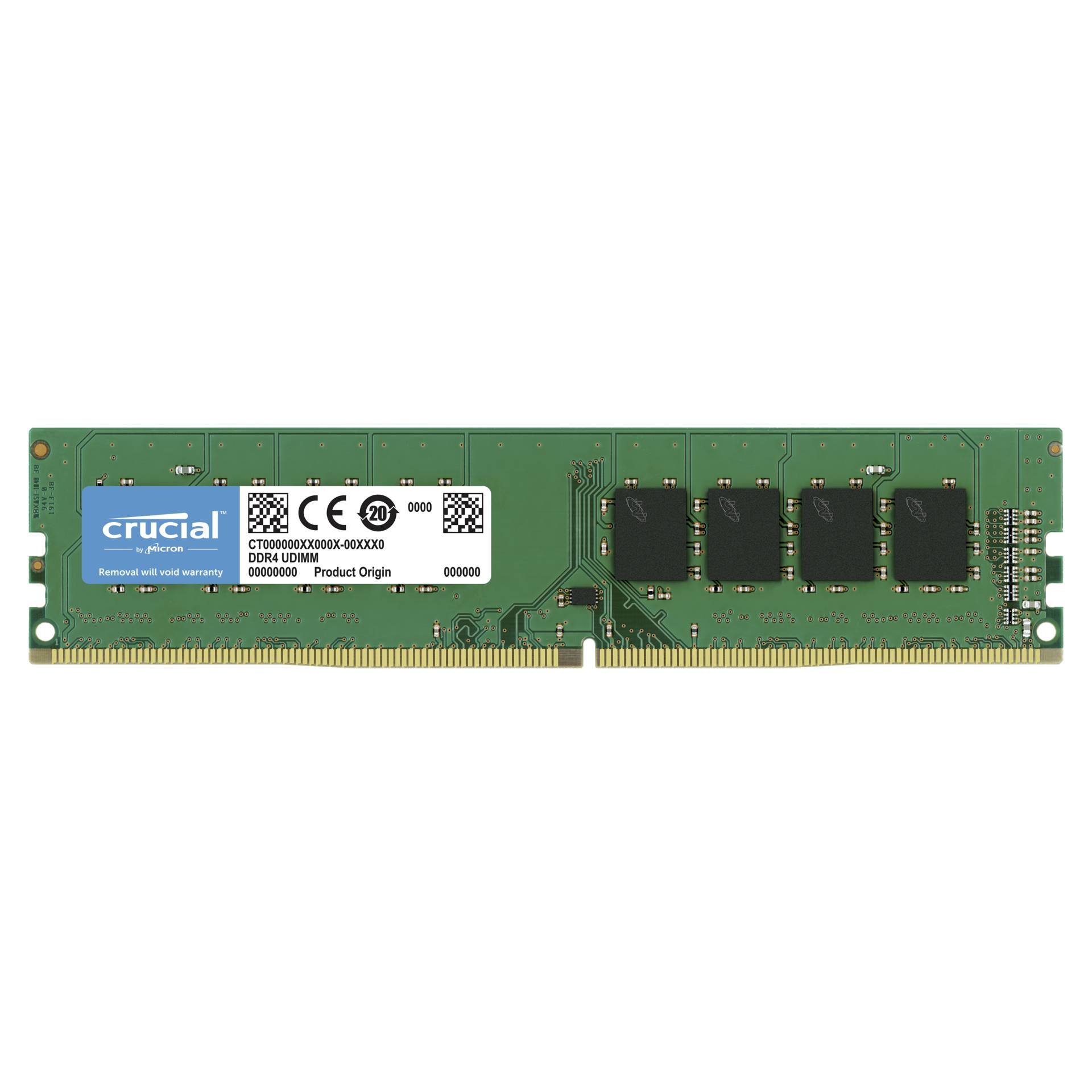 Crucial - DDR4 - 8 GB - DIMM 288-PIN - 3200 MHz / PC4-25600 - CL22 - 1.2 V - ungepuffert - non-ECC