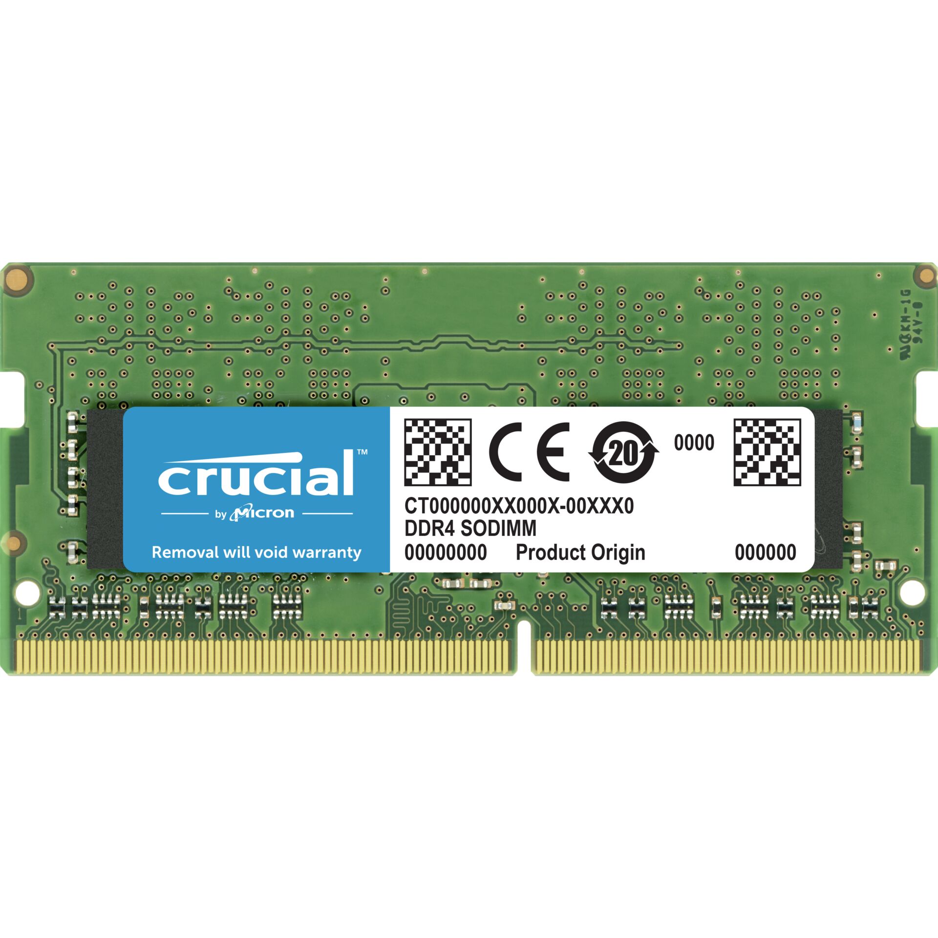 Crucial - DDR4 - 16 GB - SO DIMM 260-PIN - 3200 MHz / PC4-25600 - CL22 - 1.2 V - ungepuffert - non-ECC