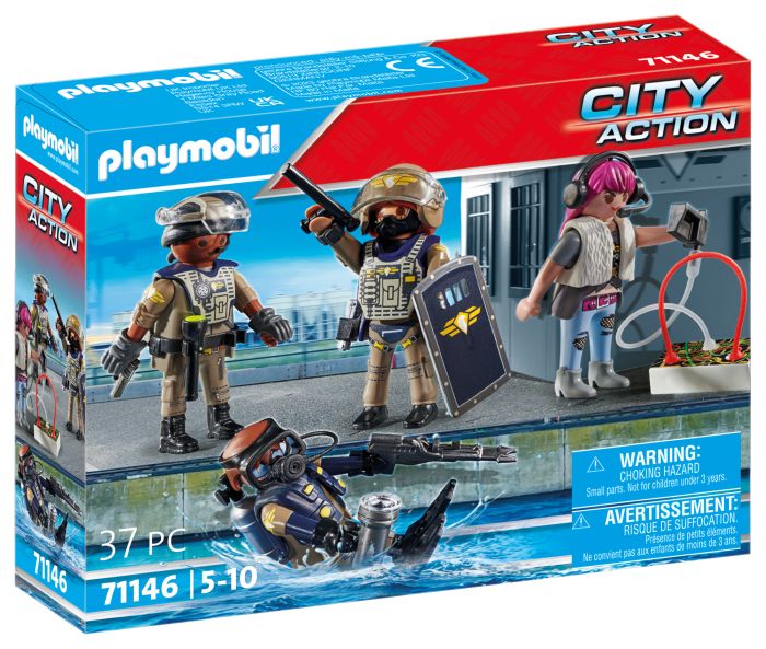Playmobil PLAYMOBIL 71146 SWAT-Figurenset 71146
