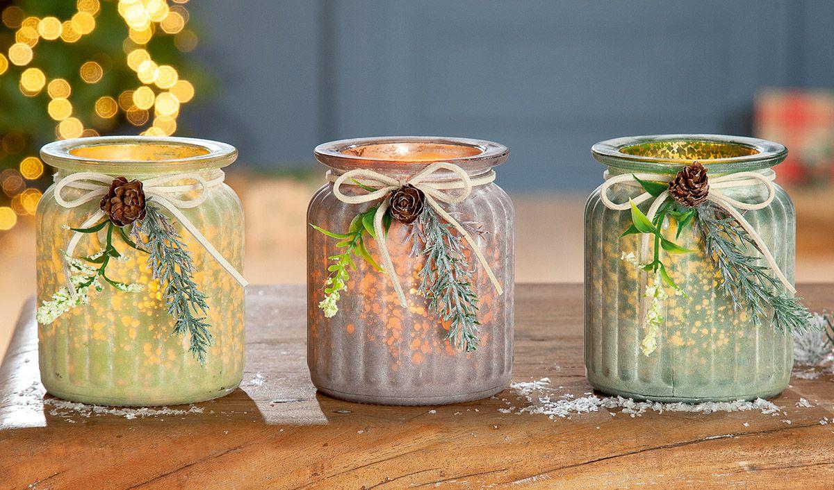 Gilde Glas Windlicht Caletta 25979