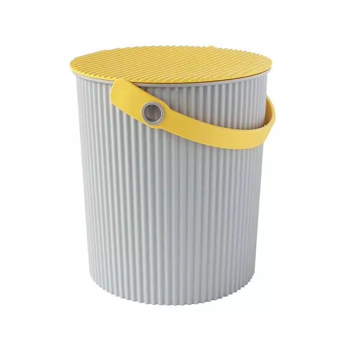 Hachiman Fraichair Bucket LL Eimer  Grau / Gelb  20L