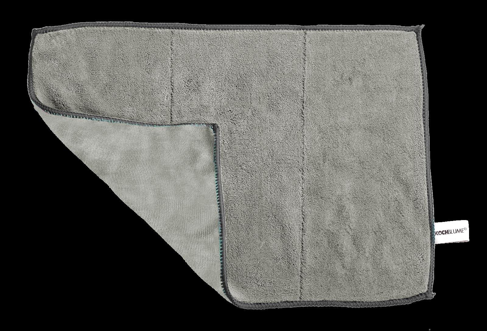 Kochblume Geschirrtuch taupe