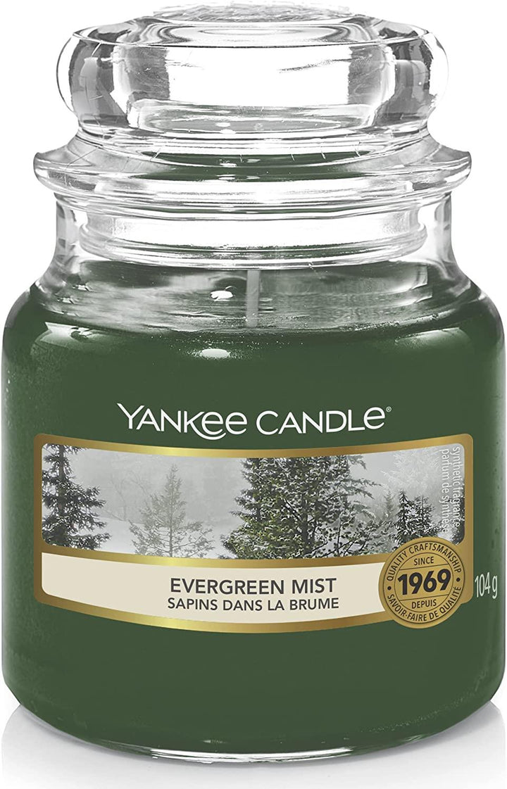 Yankee Candle  EVERGREEN MIST SMALL JAR 104G Yankee Candle