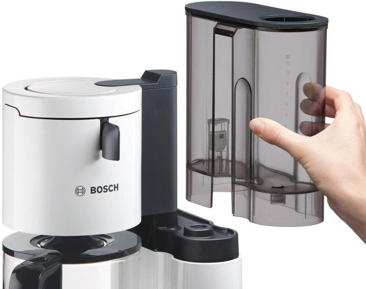 Bosch Styline TKA8011 - Kaffeemaschine - 15 Tassen - Weiß/Anthrazit Bosch