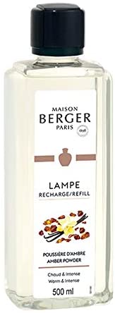 Maison Berger Raumduft Nachfüllpack Pudriger Amber 500 ml Lamp Berger