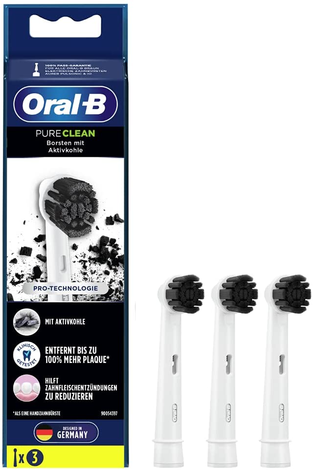 Oral-B Aufsteckbürsten Aktivkohle 3er ORAL-B by Braun