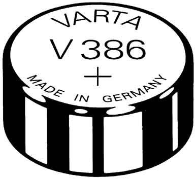 Varta V 386 - Batterie SR43 - Silberoxid - 105 mAh Varta