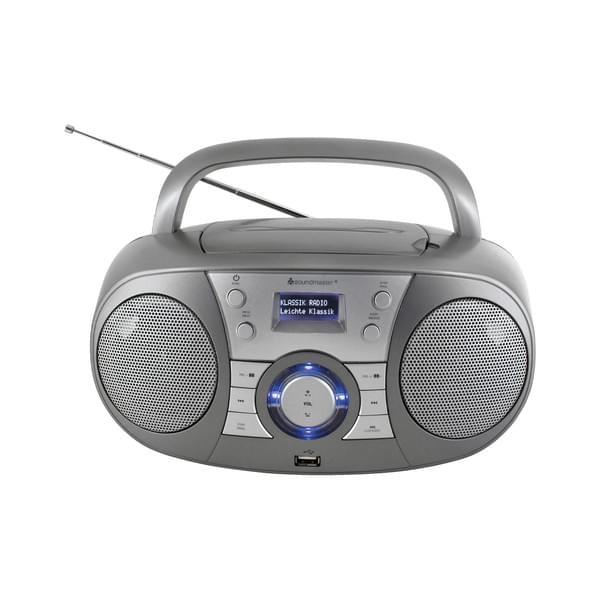 Soundmaster SCD1800TI tragbares CD-Radio mit DAB+, Bluetooth, USB & MP3-Wiedergabe