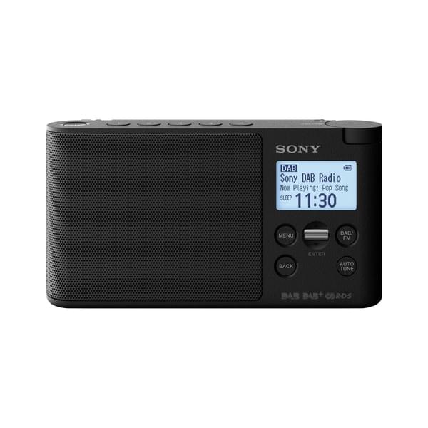 Sony XDR-S41D - Tragbares DAB-Radio - 0.65 Watt - Schwarz